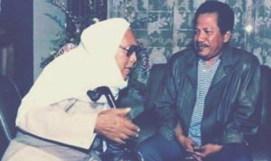 Gus Miek dan KH Ahmad Sidiq