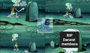 darurat membaca